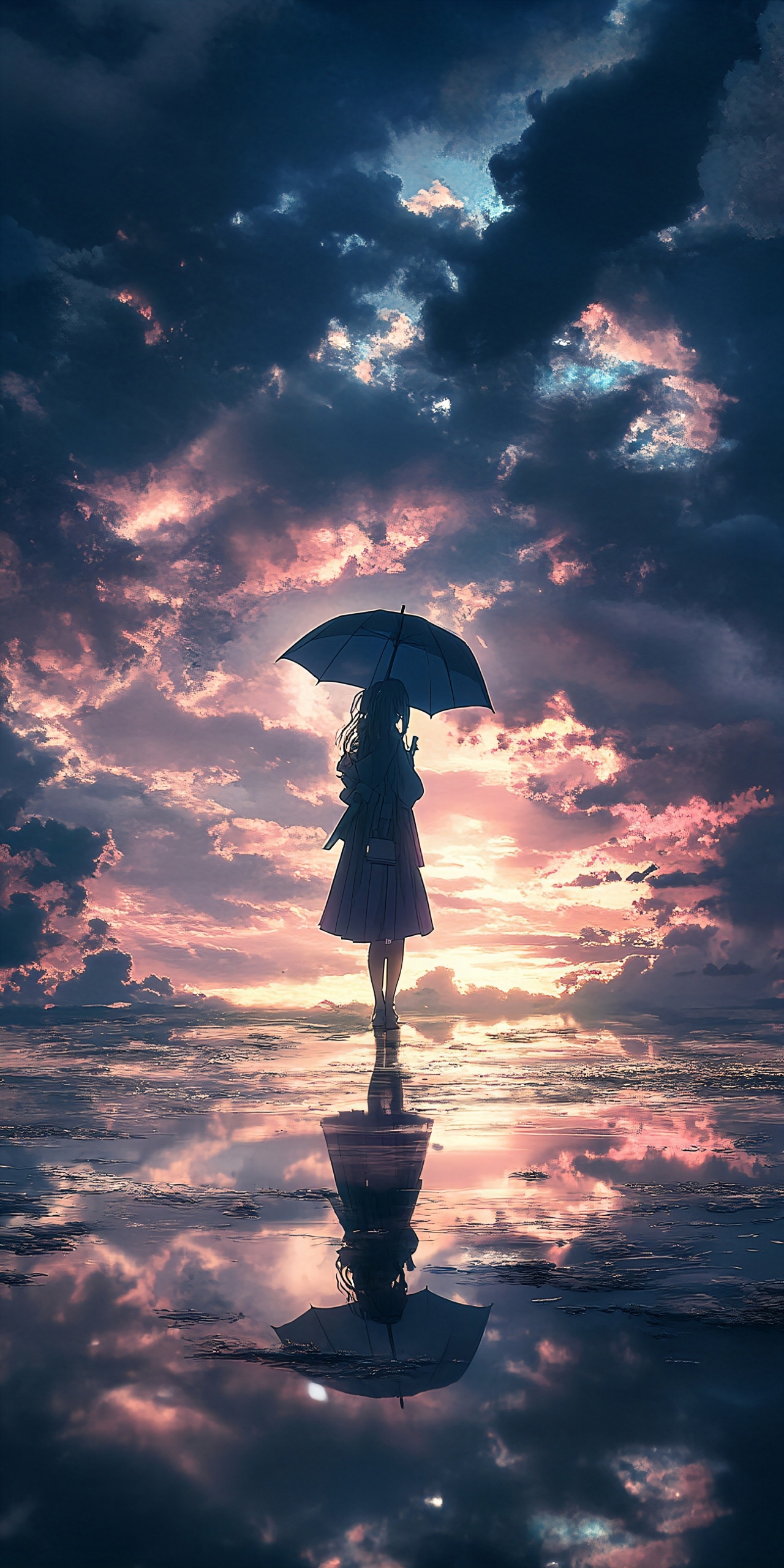 倒映