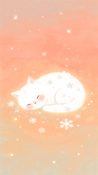 暖色小猫