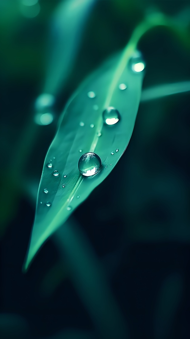 露珠(小清新手机静态壁纸) - 小清新手机壁纸下载 - 元气壁纸
