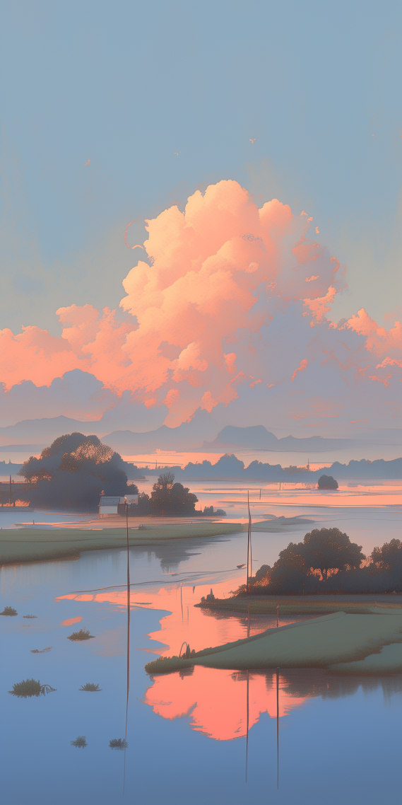天邊的雲