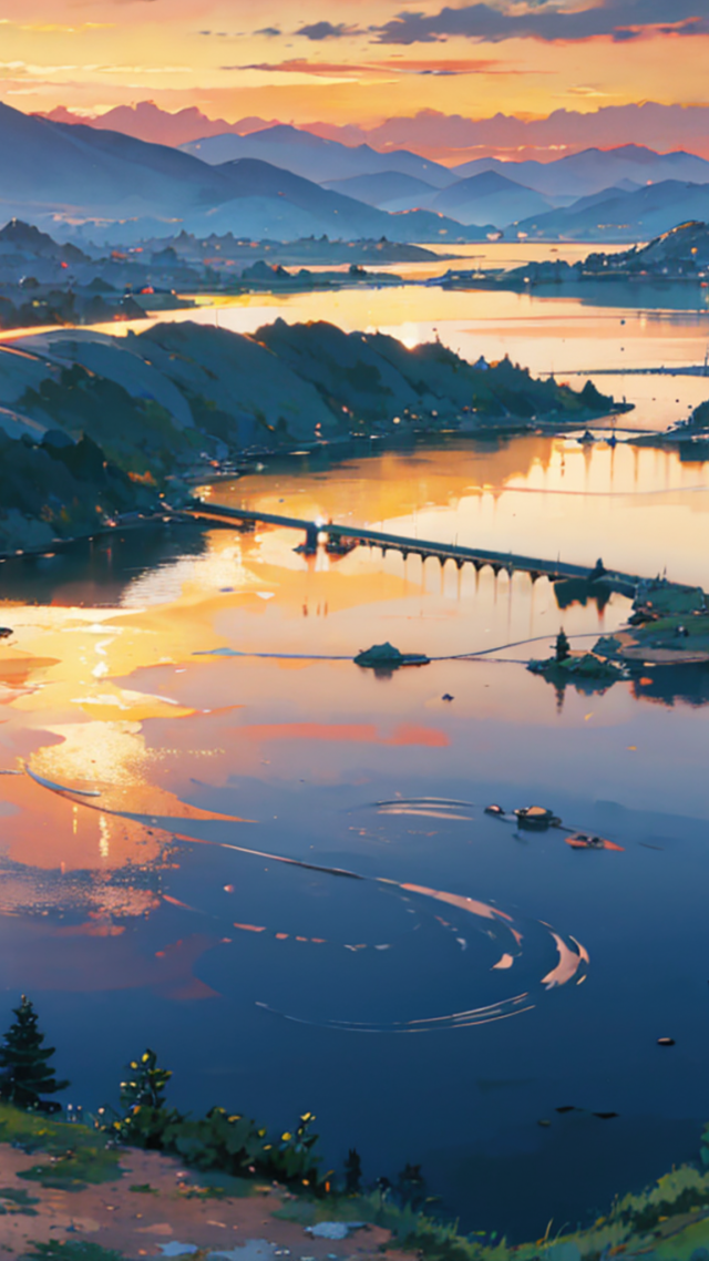 動漫湖景~