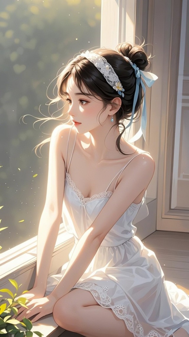 窗边少女