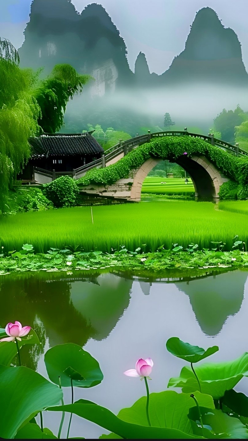 美景晨景