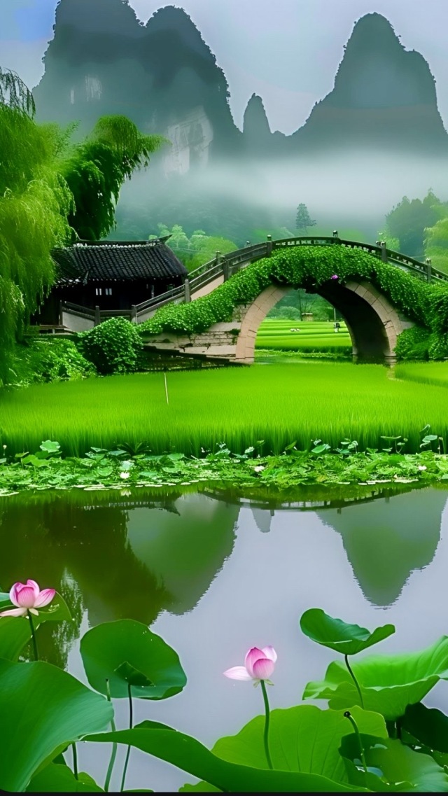 美景晨景