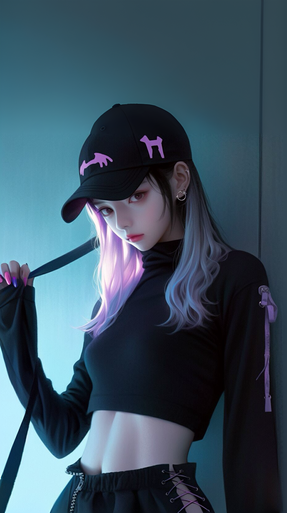 漂亮時尚的Ai女孩