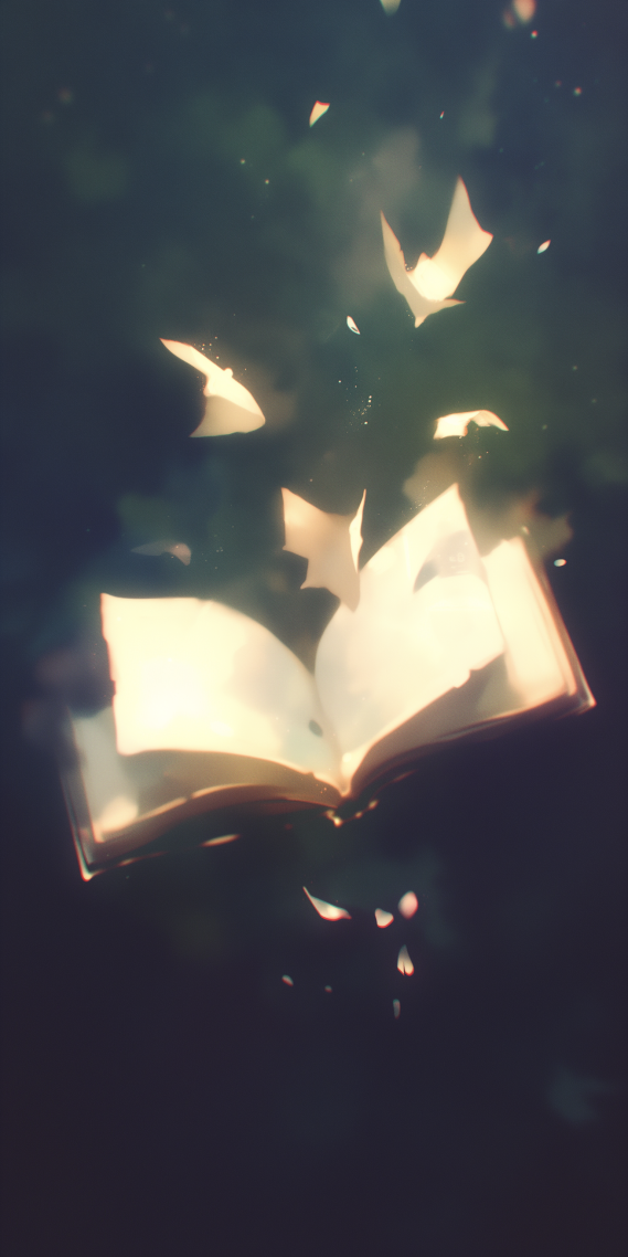 漂浮的書頁