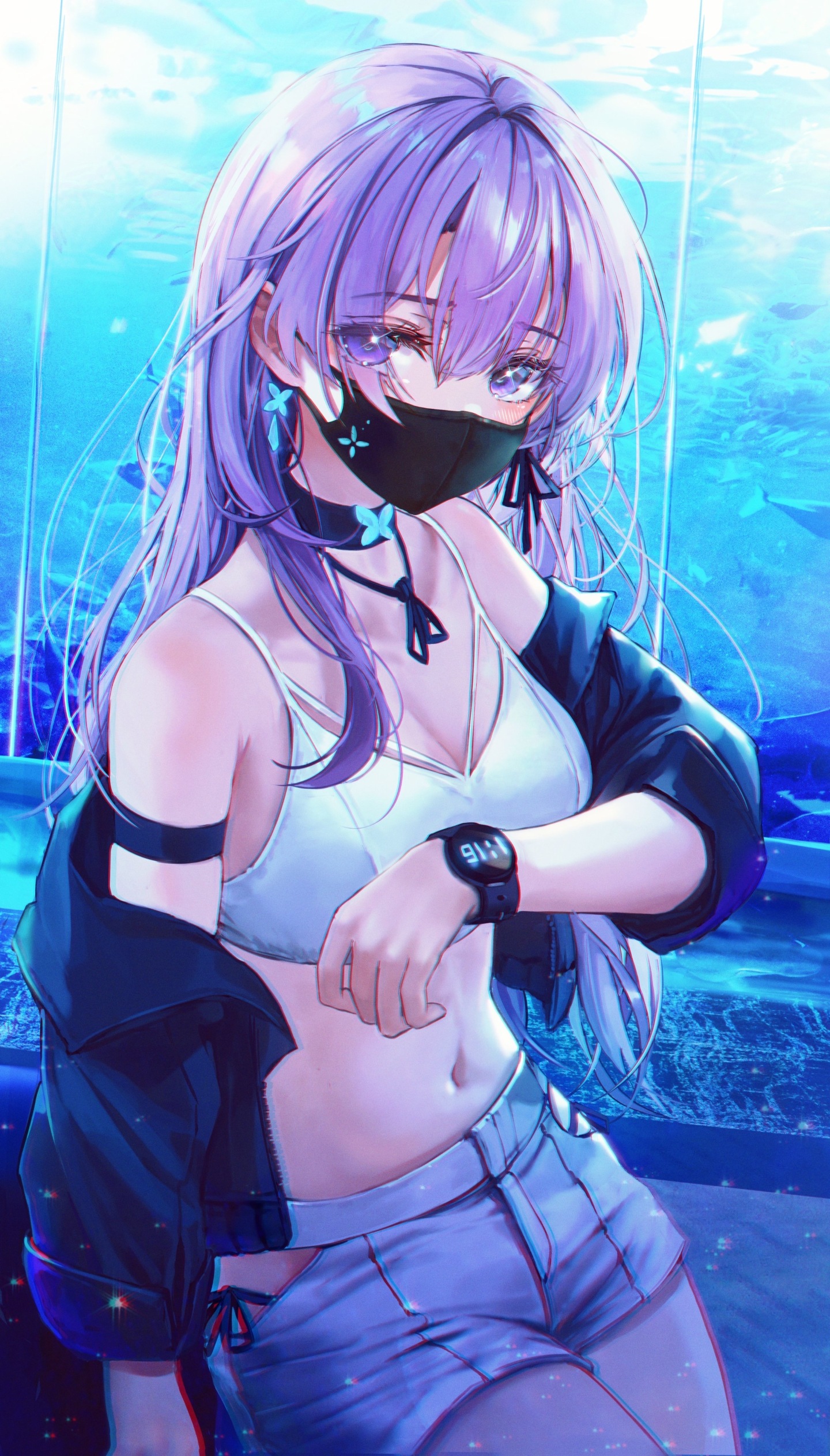 二次元可爱清纯美少女