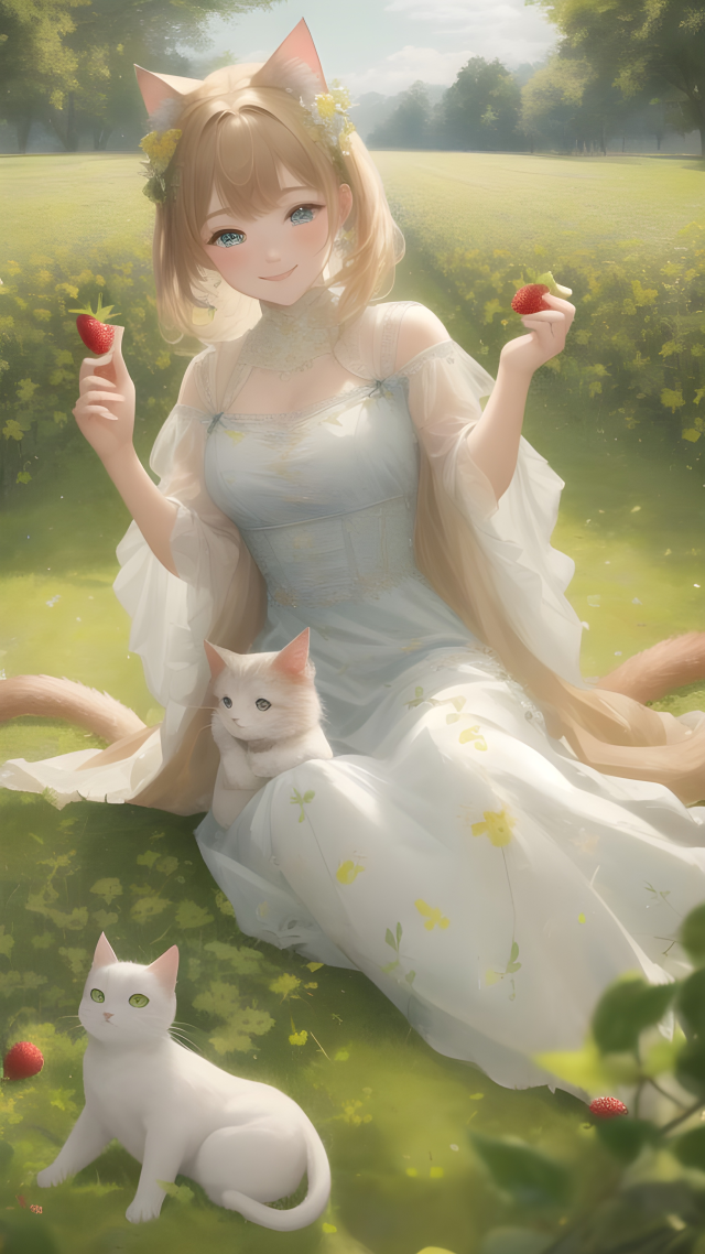 草莓可爱少女
