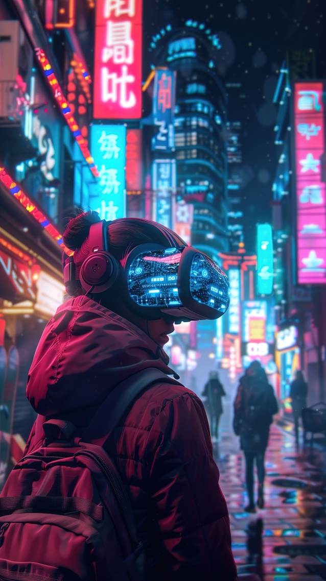 赛博朋克女侦探