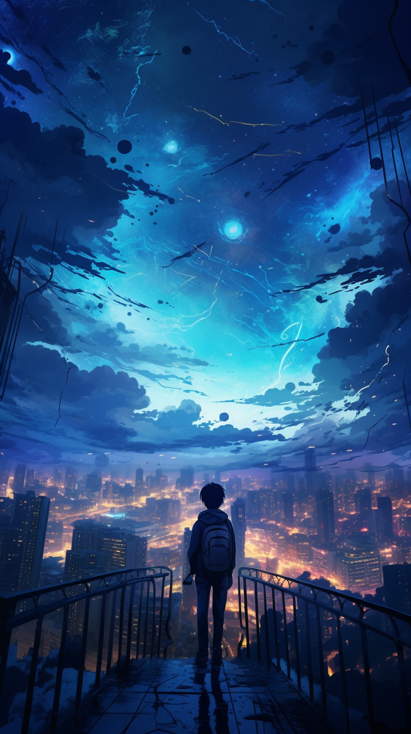 城市星空