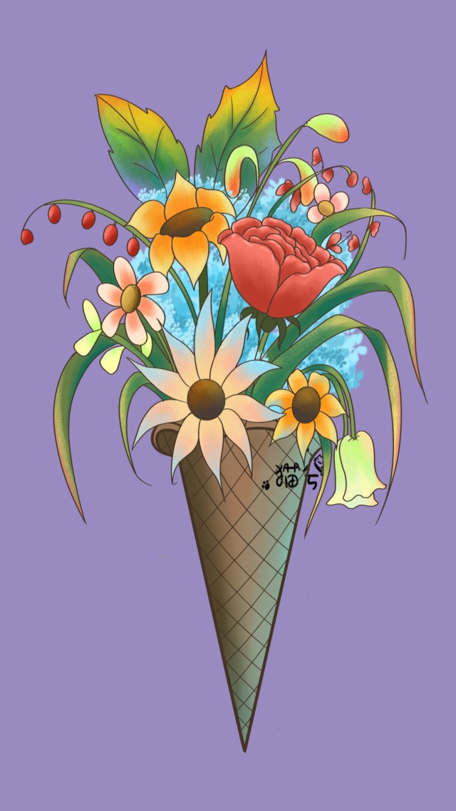 插花