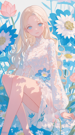 蓝花莲