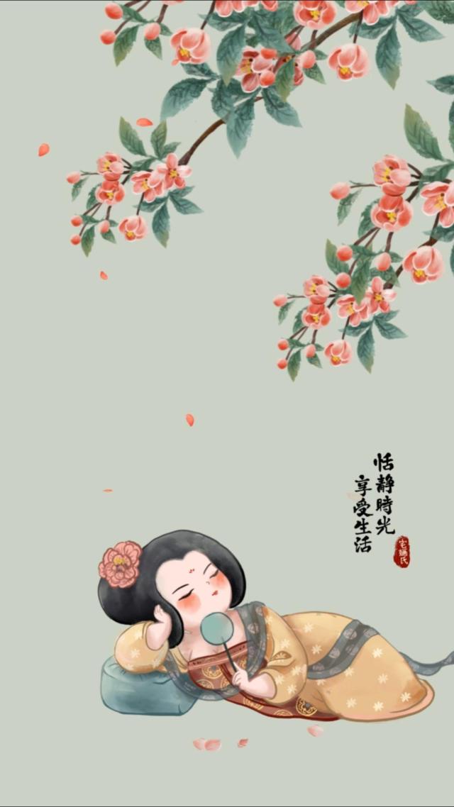 唐朝仕女的恬靜時光