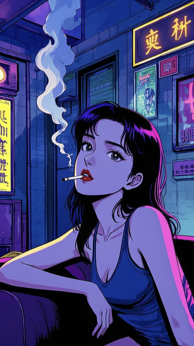 酷酷的女孩