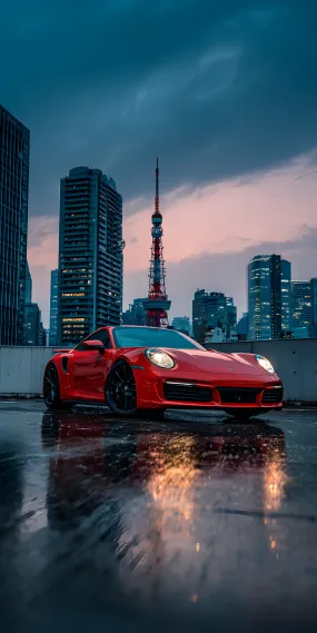 都市夜色 ，红色疾风