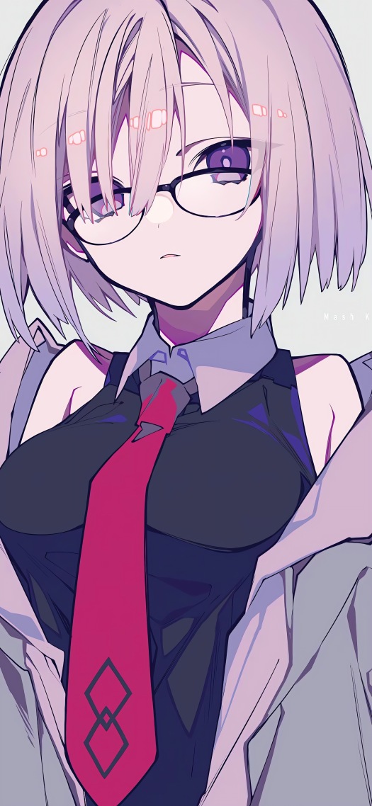 眼睛美少女(动漫手机静态壁纸) - 动漫手机壁纸下载 - 元气壁纸