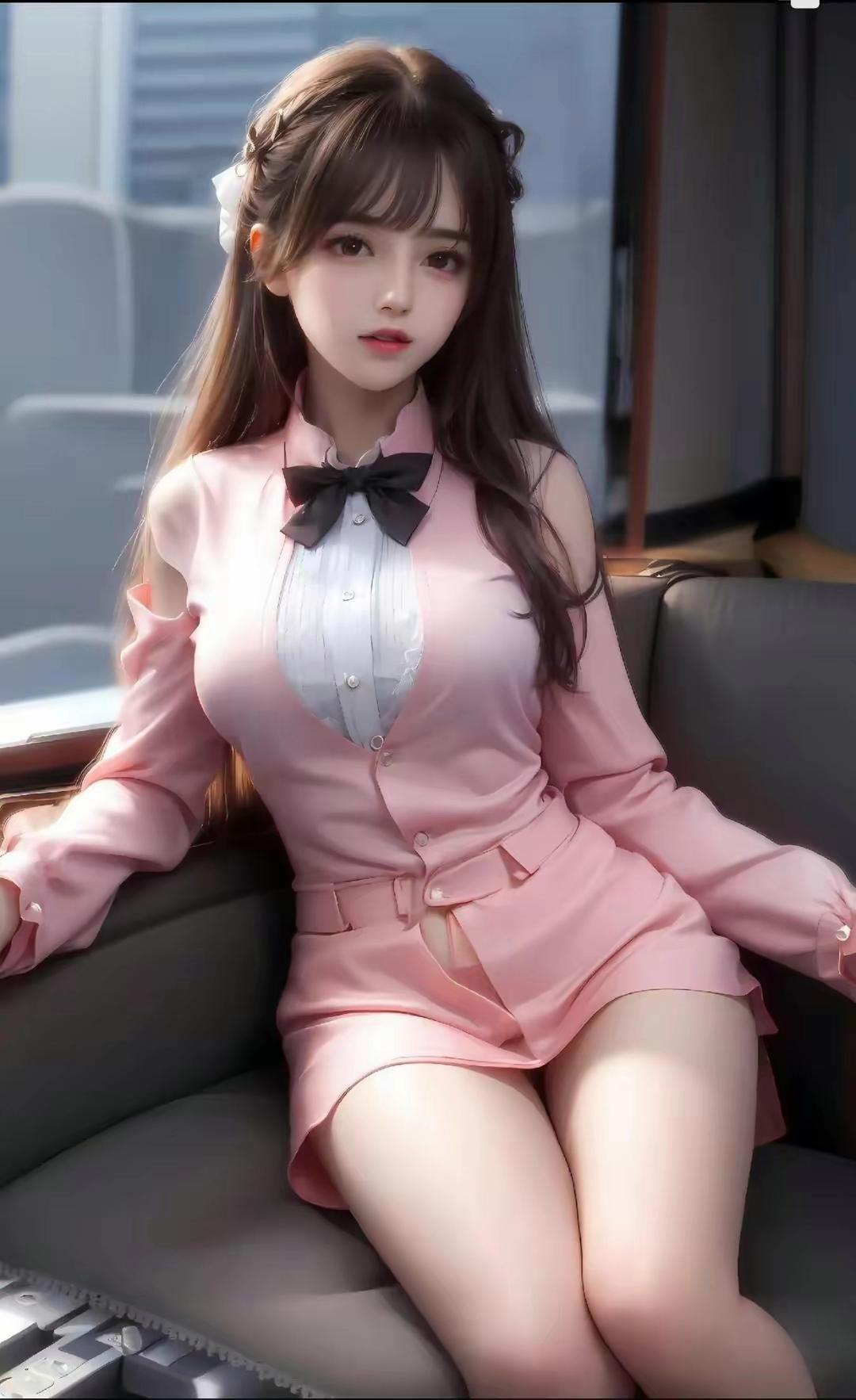 甜美女孩