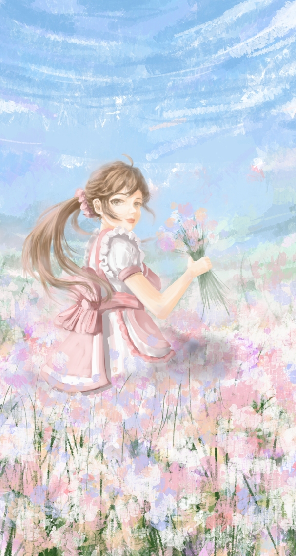 梦幻花海