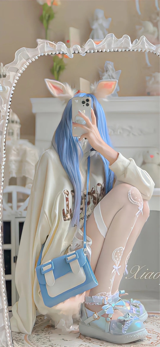 美女手机屏幕图片壁纸