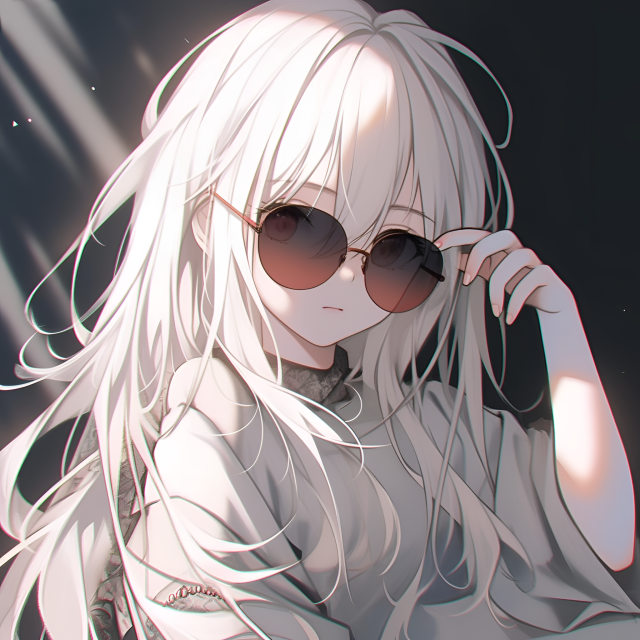 可愛女孩‖酷酷墨鏡女孩