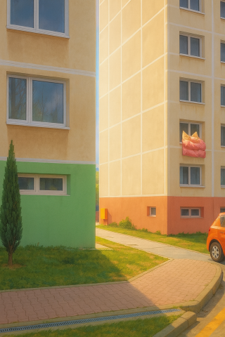 彩色建筑