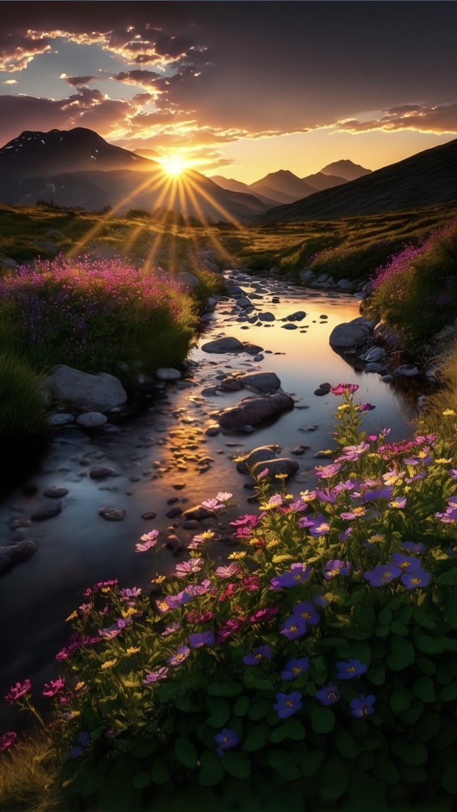 花滿山谷