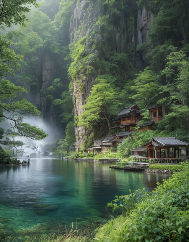 山间小溪