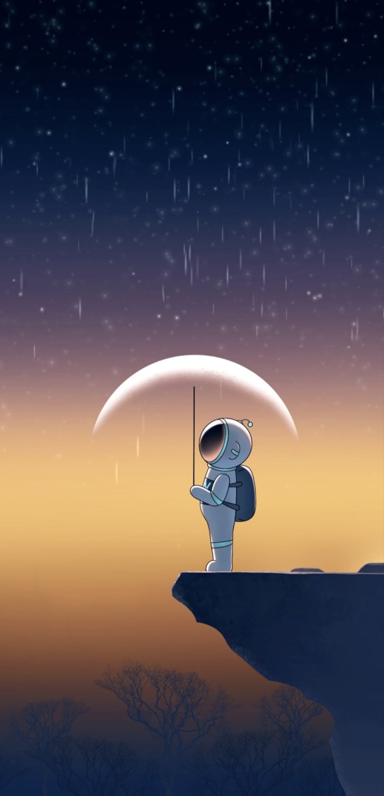 雨中漫步