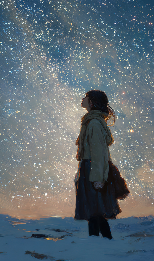 仰望星空