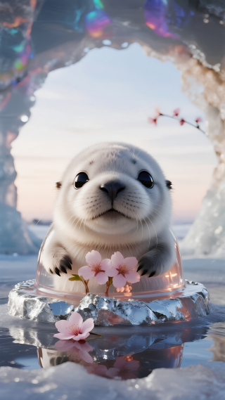 海豹幼崽