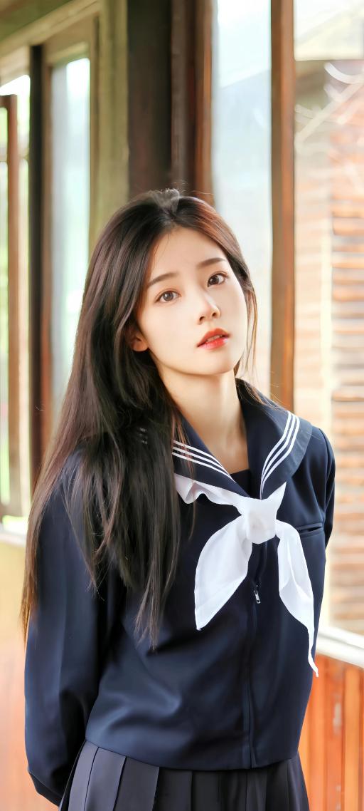 清纯可爱美少女御姐范