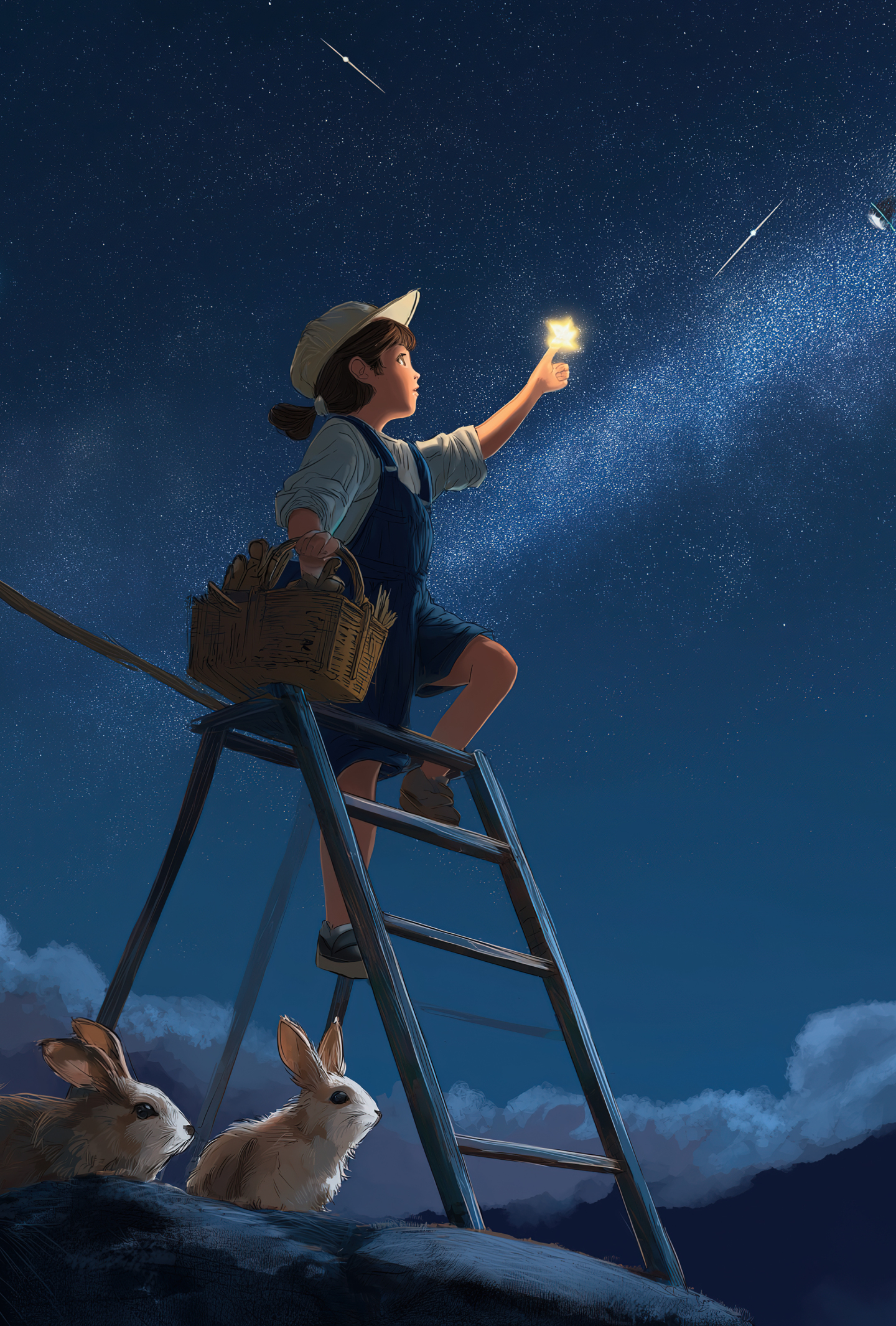 摘星星