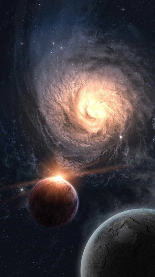 微信聊天背景4k超极宇宙星空免费下载 Cc手机壁纸