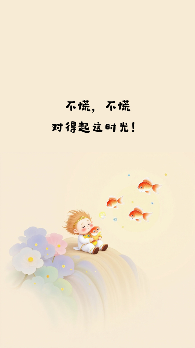 不慌，不慌，对得起这时光