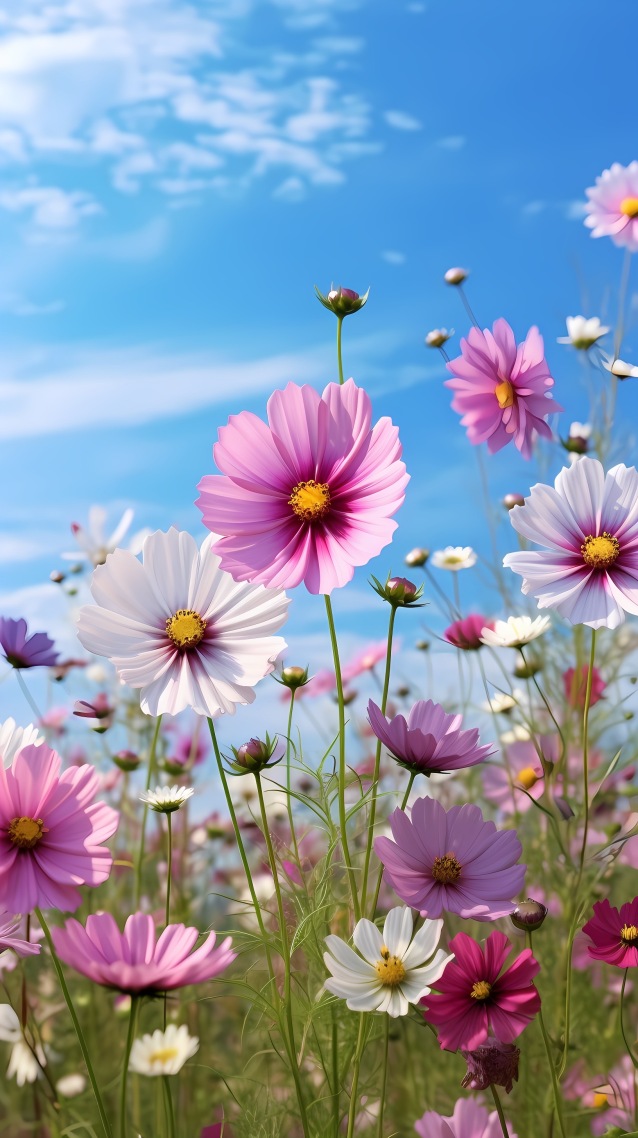 紫色花卉(风景手机静态壁纸) - 风景手机壁纸下载 - 元气壁纸