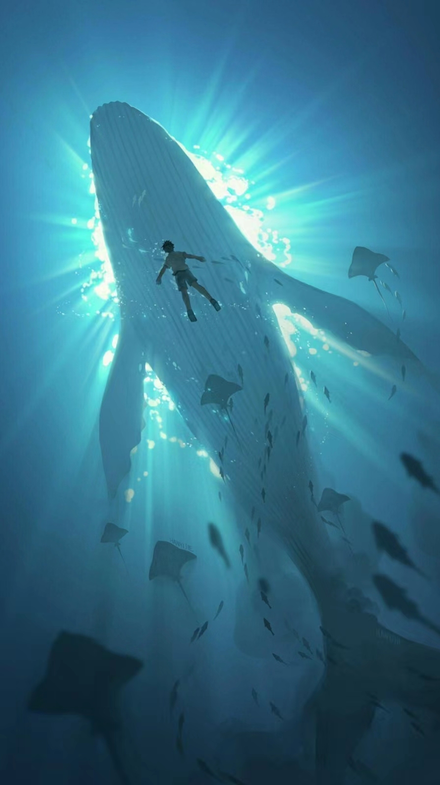 深海恐懼 手機壁紙