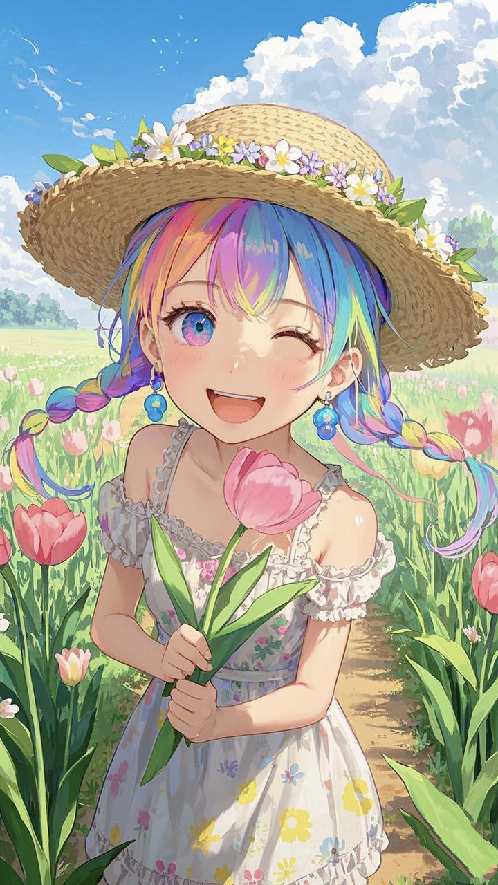 可愛小女孩