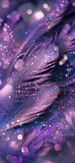 紫色羽翼