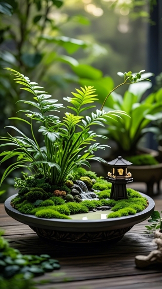 绿色景观