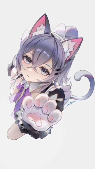 银狼女仆装