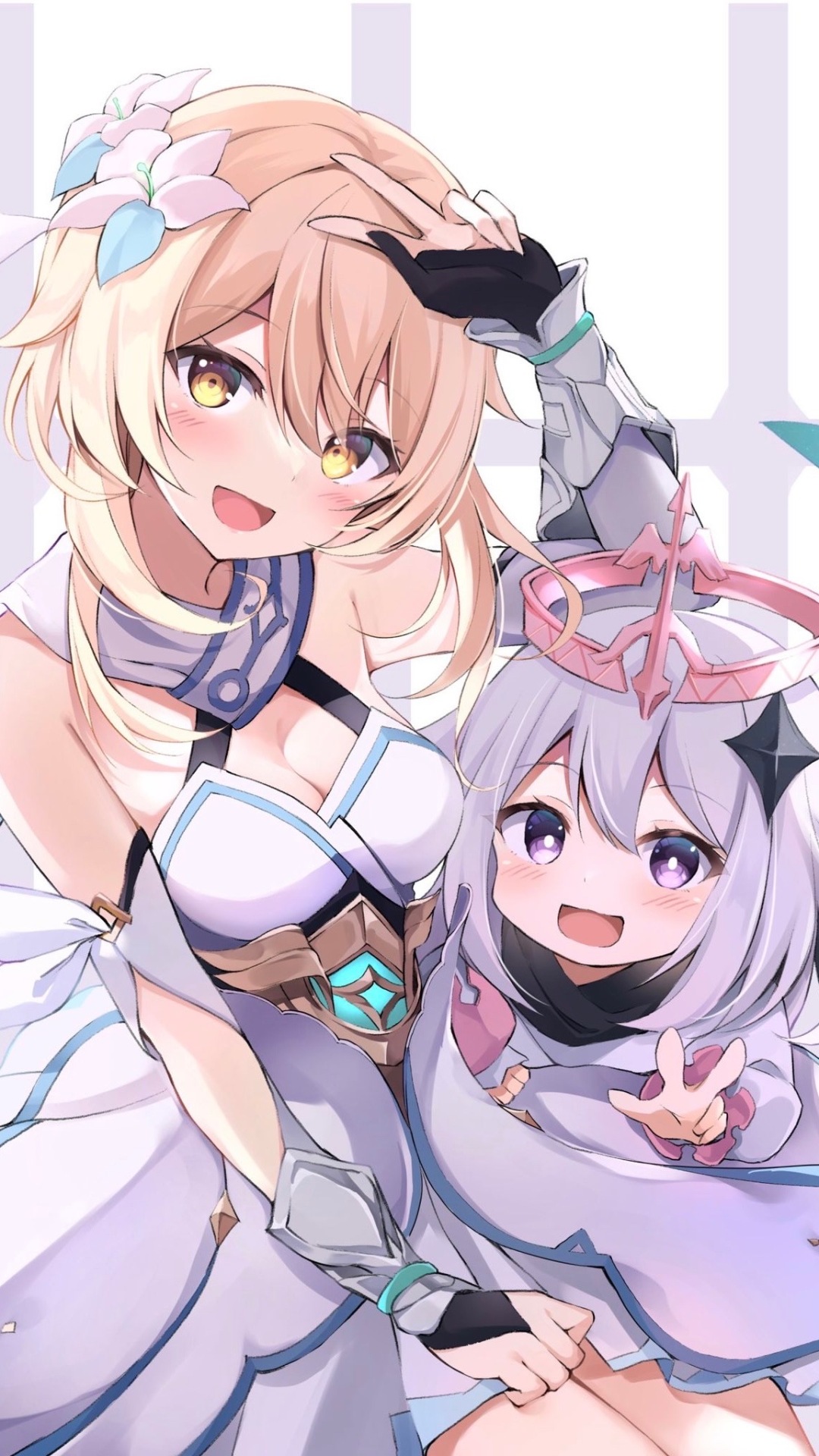 2k原神熒和派蒙