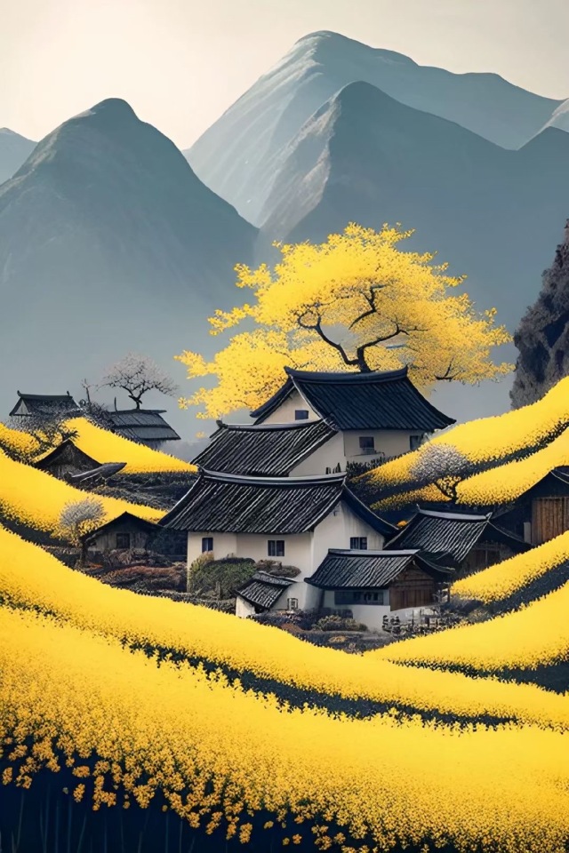 絕美山村