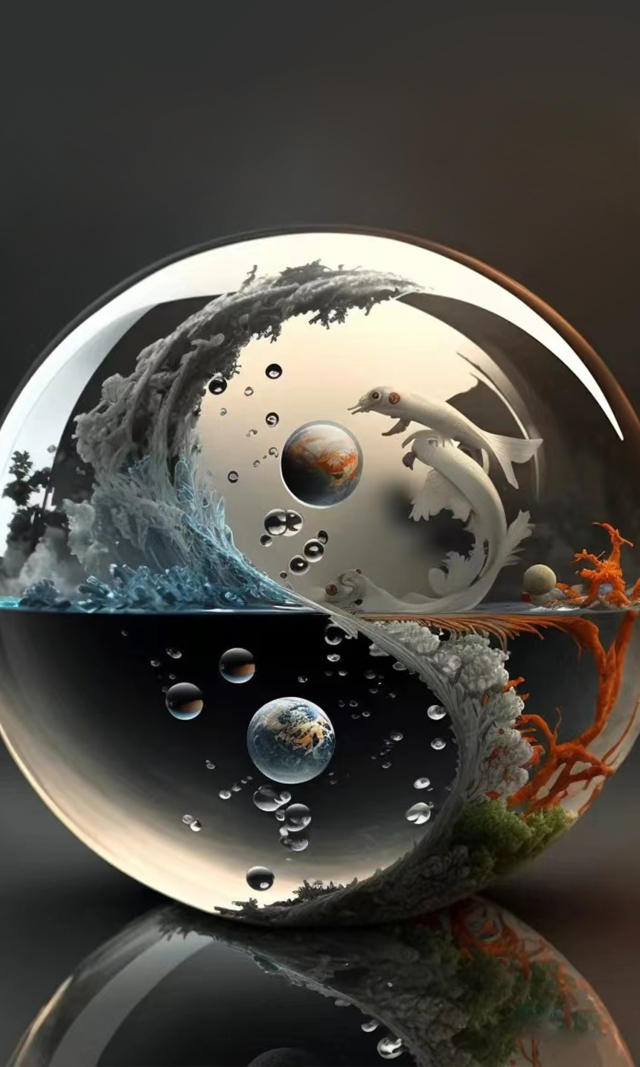 水晶八卦