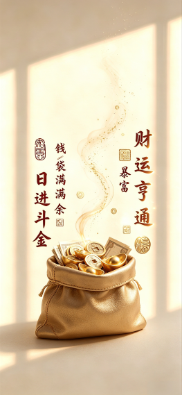 财运亨通手机壁纸