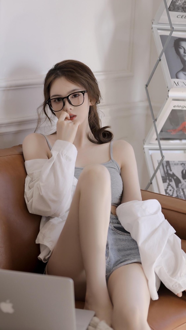 戴眼镜就是这样