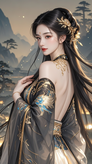 高清古风华锦仙子