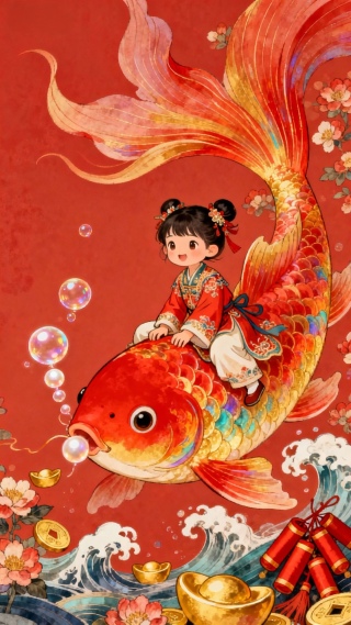 锦鲤与小福娃
