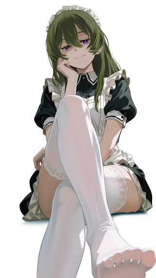 白丝女仆