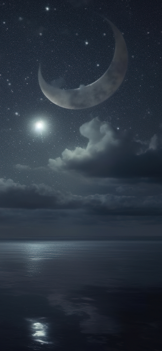海上星空