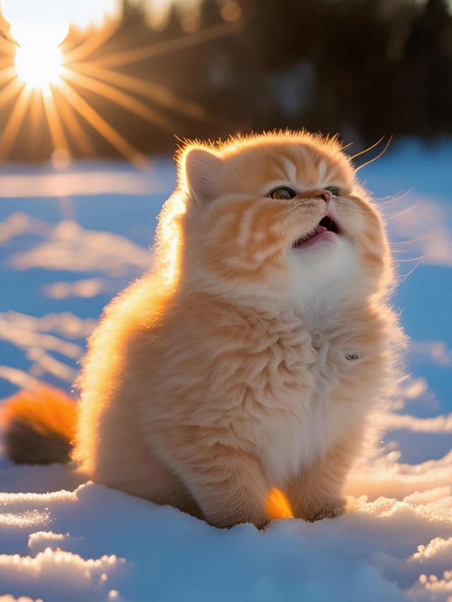 无敌可爱小橘猫